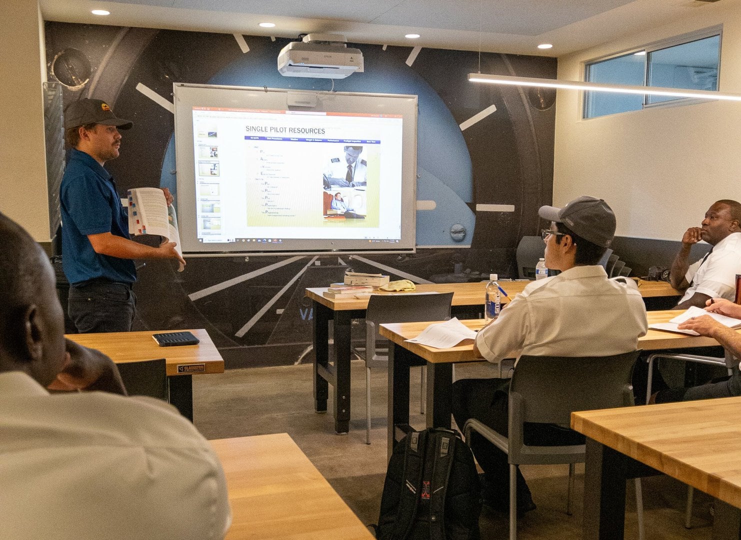 students in classroom
